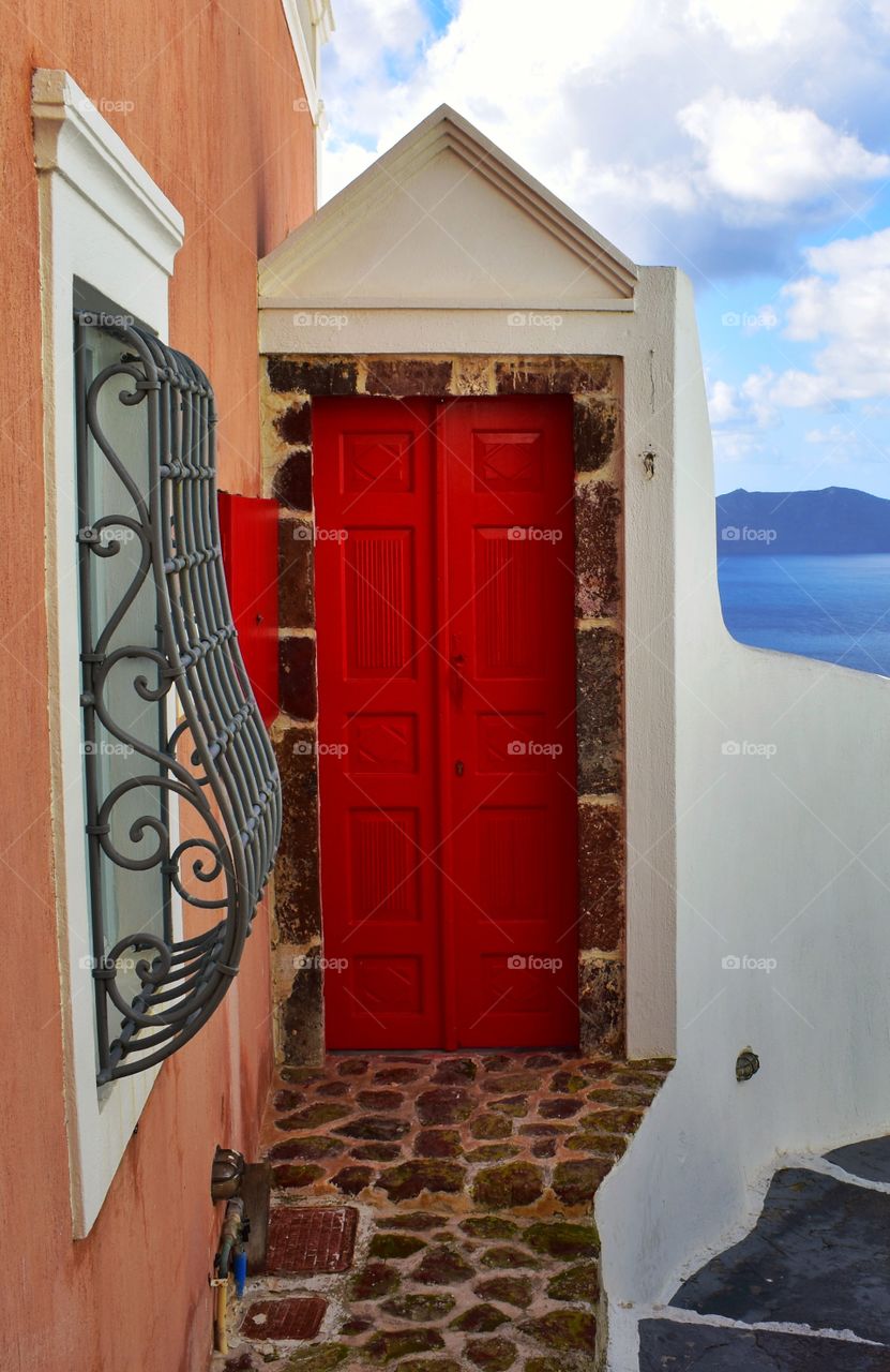 pictures in Santorini