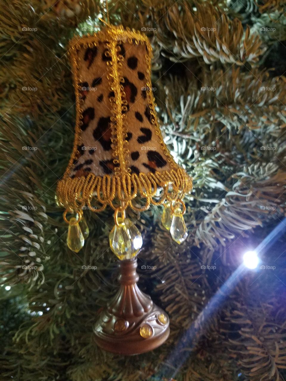 Christmas tree decoration, unique lamp