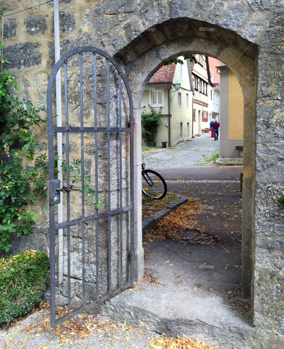 Monastery Gate
Rothenburg ob der Tauber, Germany