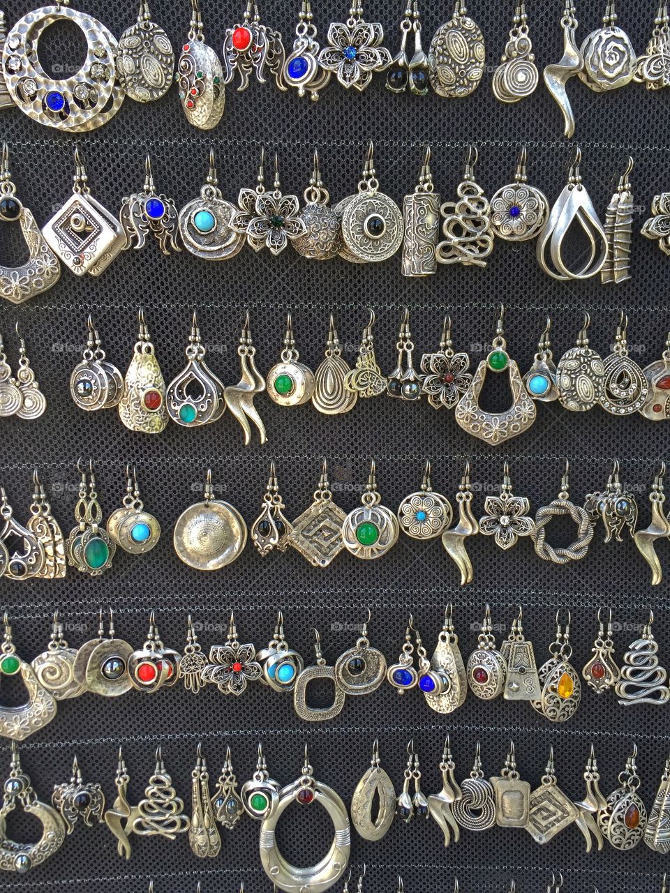 Earrings, Istanbul, Turkey