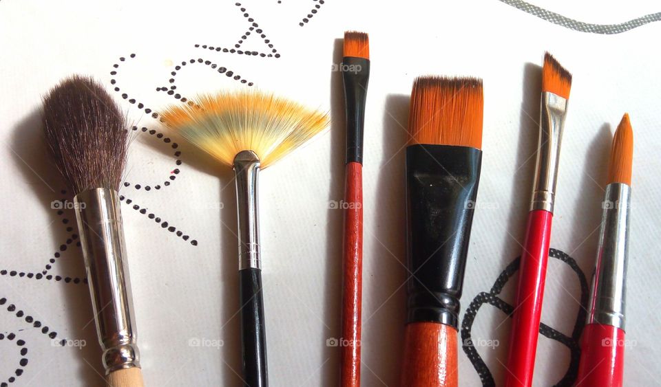 Brushes for painting, art!