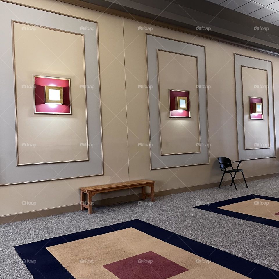 Beautiful hall at Dr’s office in Ga.