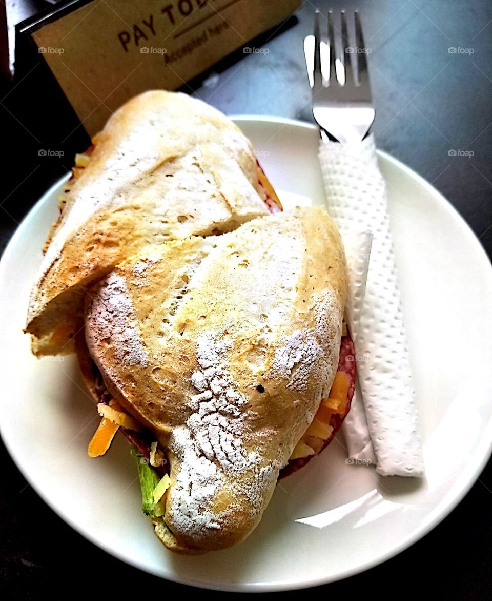 Freshly baked just for your breakfast, tasted yum with a cup of tea