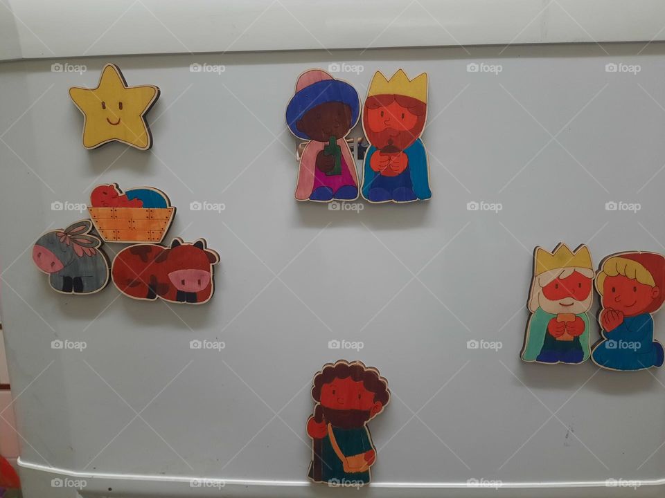 modern nativitat scene