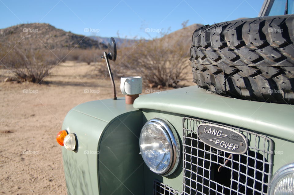 Land Rover in the desert
Desert safari
Morning tea