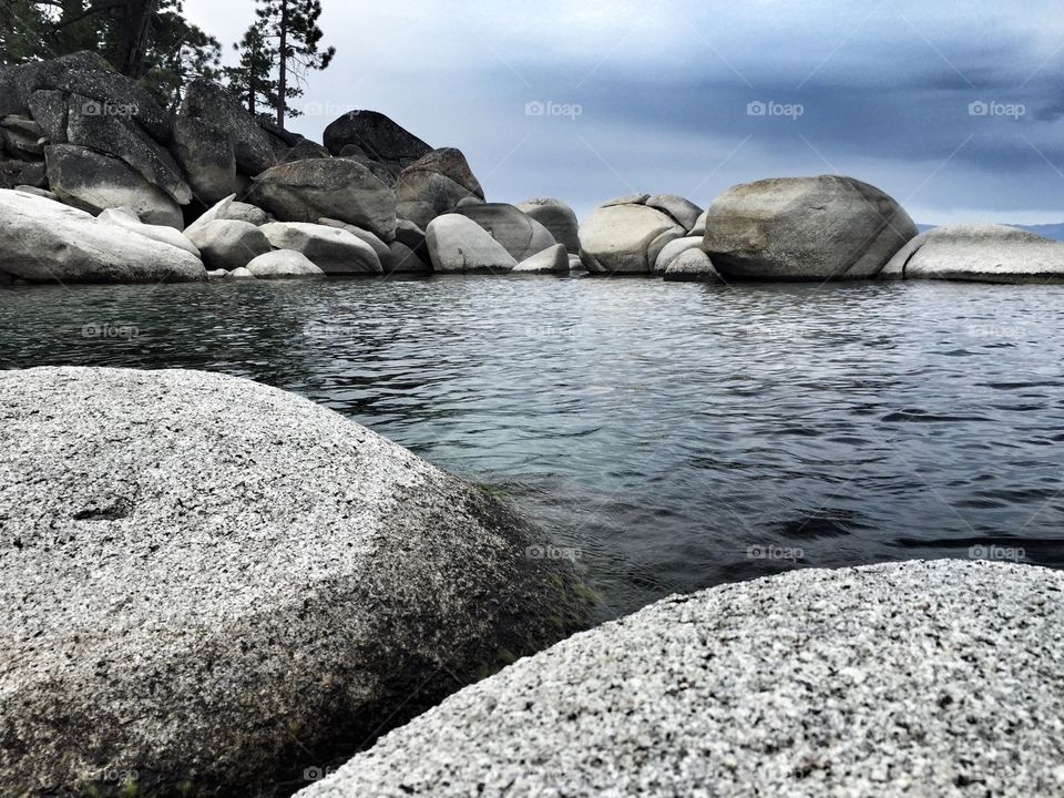 Water, Rock, Stone, Nature, Sea