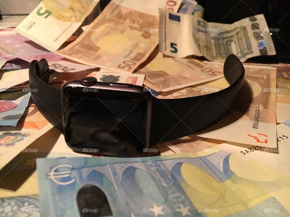 Smart watch and money