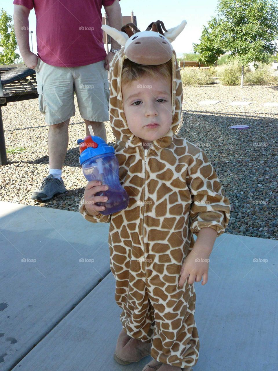 Giraffe boy