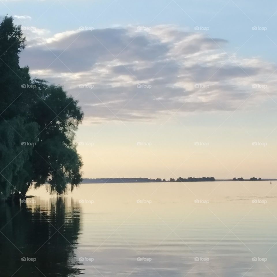 the Dnieper. beautiful view.