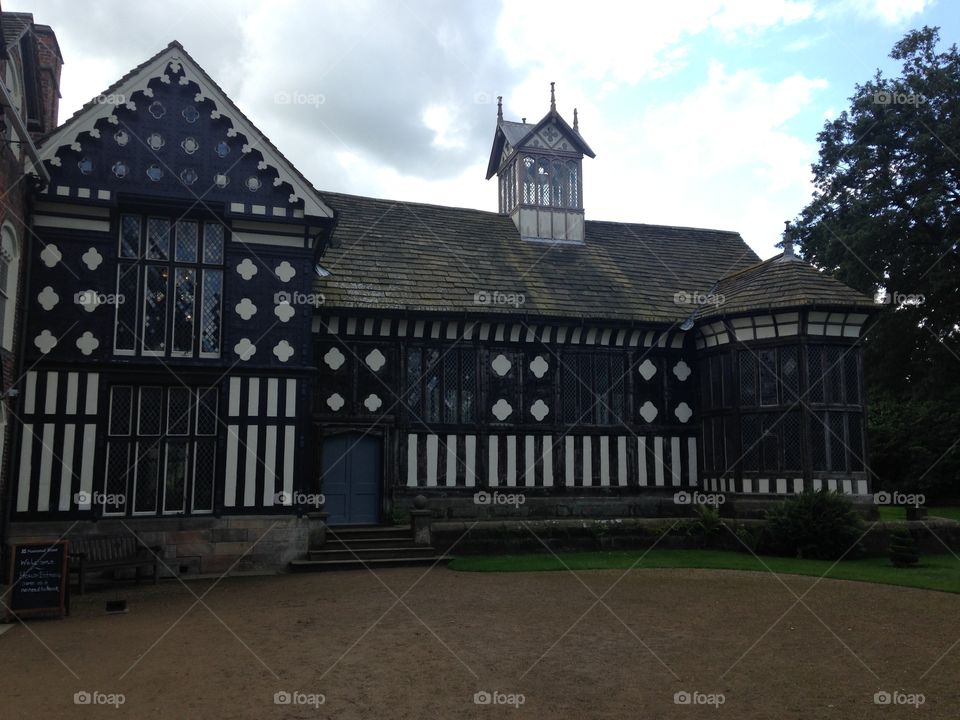 Rufford Old Hall Lancashire . Family day out