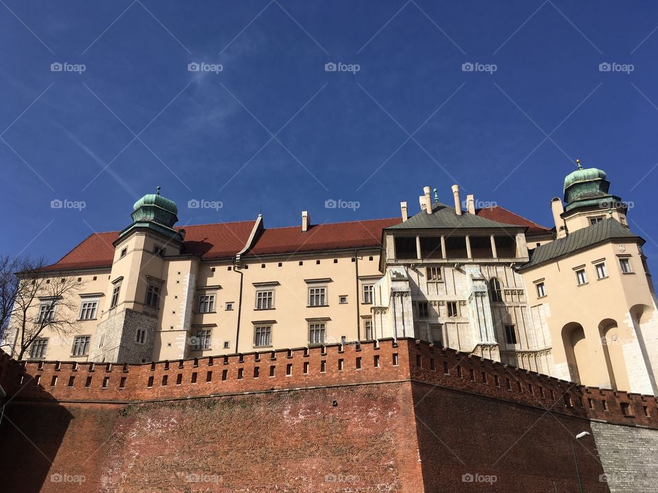 Wawel castle, Kraków, Poland