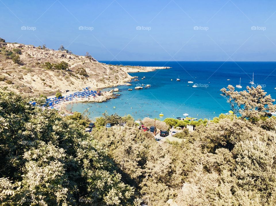Amazing beautiful Konnos beach, Ayia Napa, Cyprus 🇨🇾 