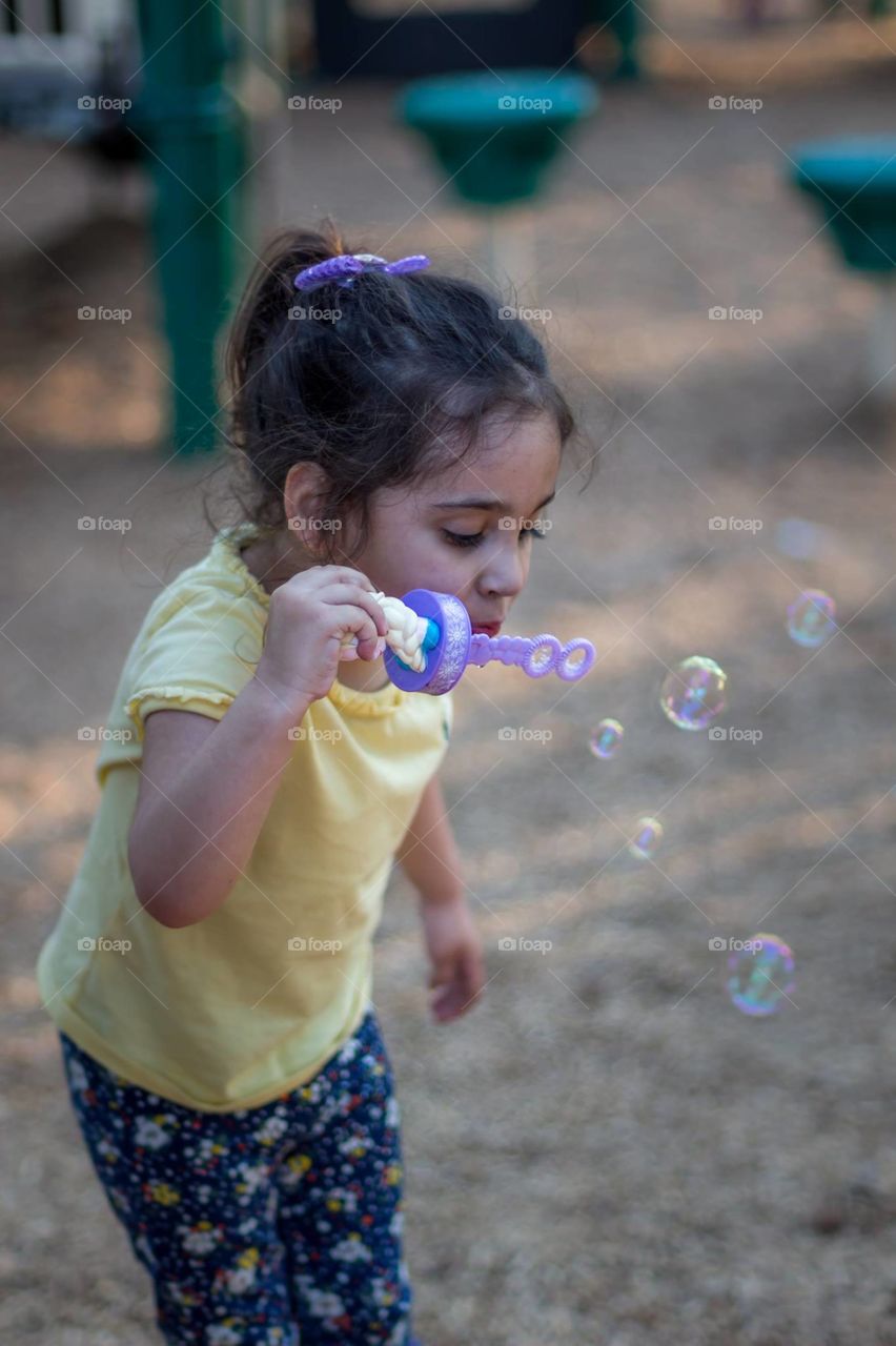 blowing more bubbles