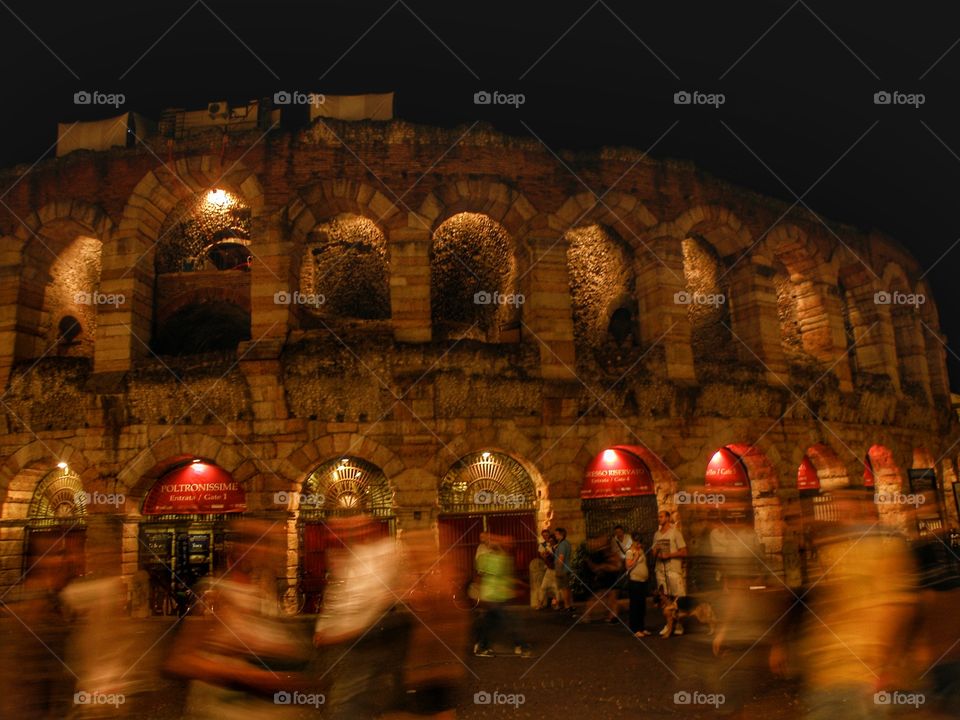 Verona by night