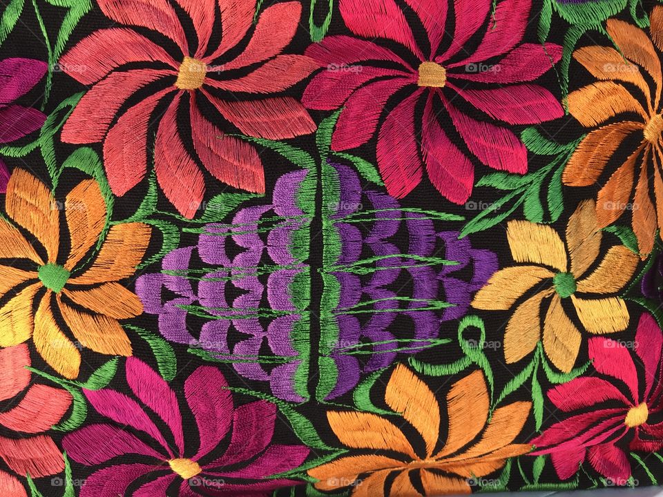Embroidery mexican handcrafted 