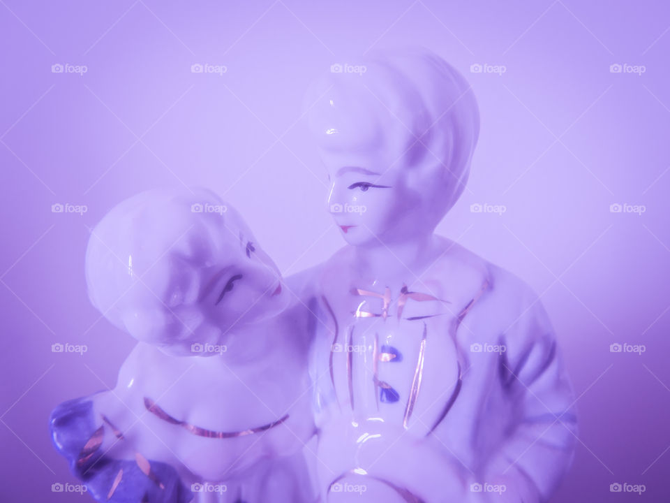 Porcelain couple.