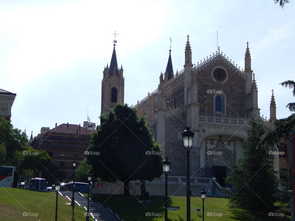 Madrid, Spain in the summer of 2015