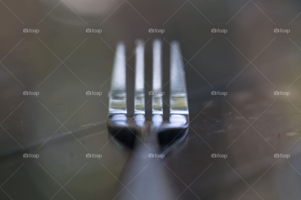 Closed up fork