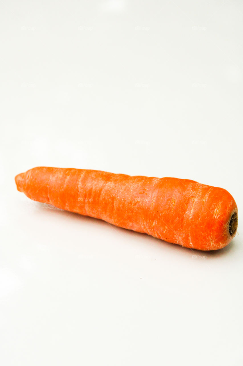 fresh vegetable on white background