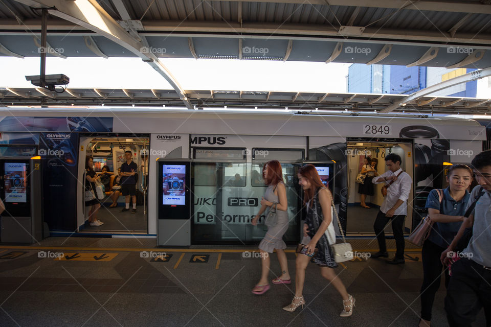 BTS public train station 