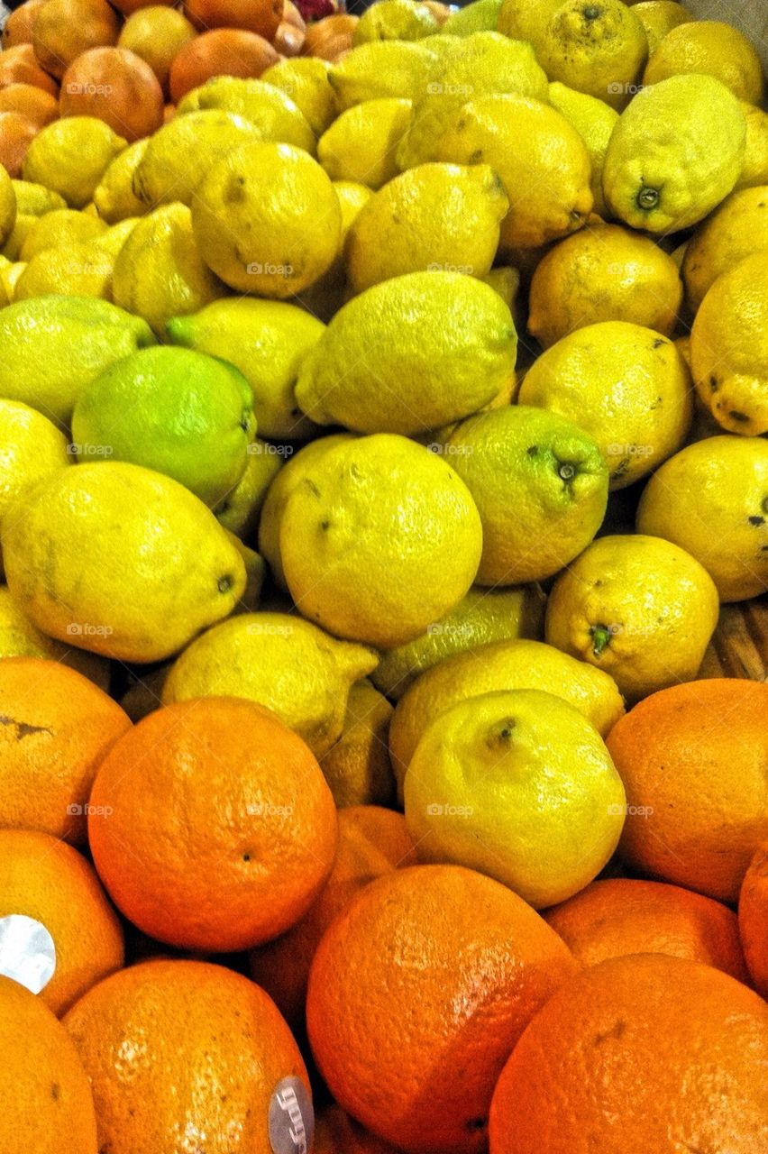 Colorful citrus