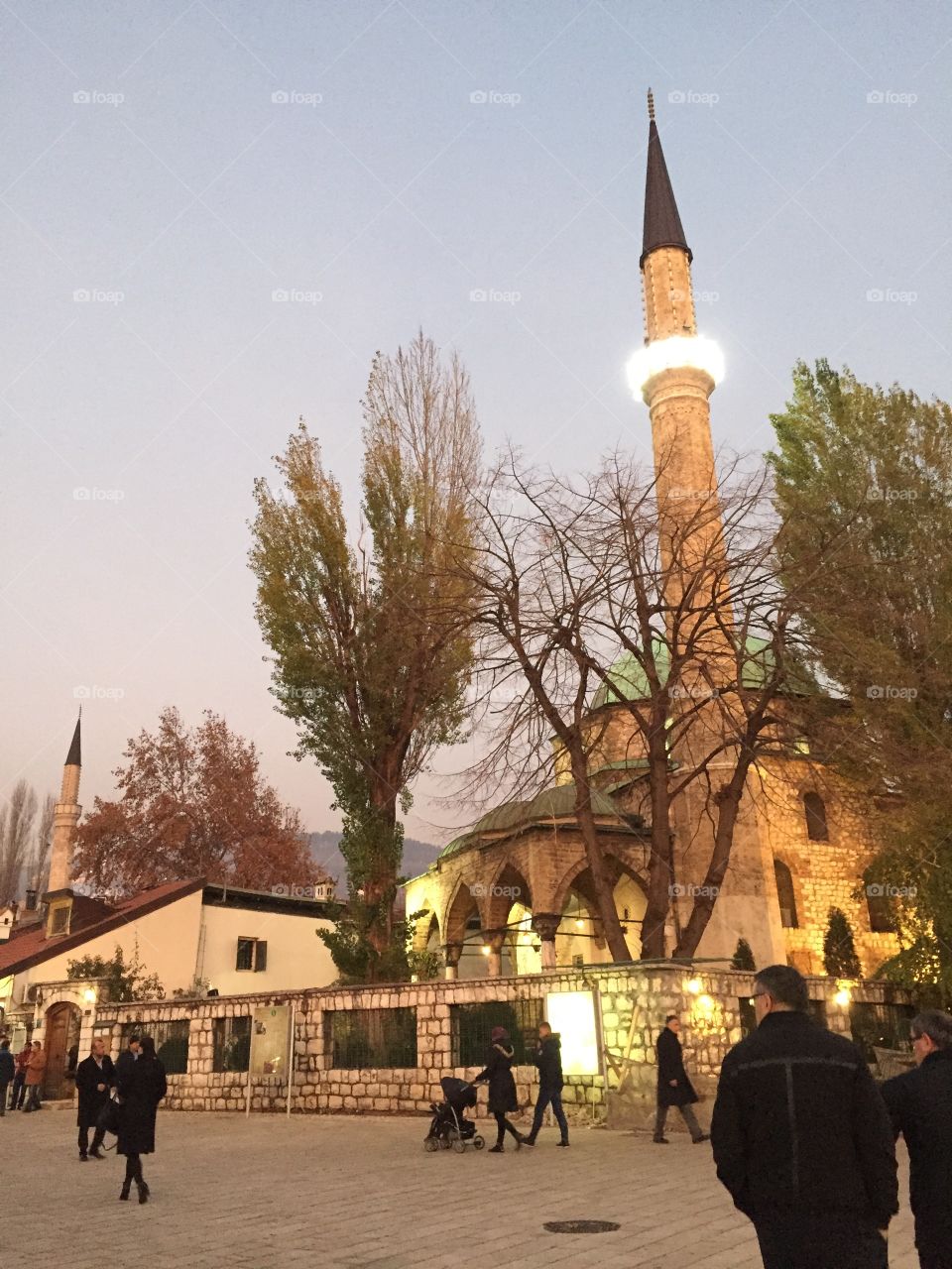 The streets of Sarajevo 
