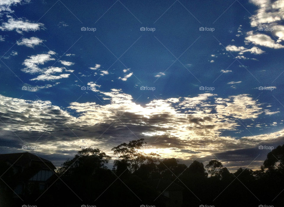 No Person, Sunset, Sky, Landscape, Outdoors