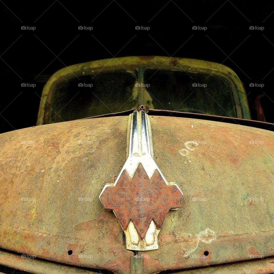 Rusty Car Hood