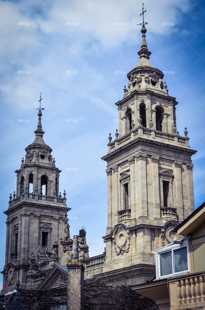 Las Dos Torres....Catedral de Santa María de Lugo (Lugo - Spain)