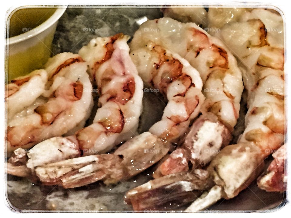 Royal Red broiled shrimp