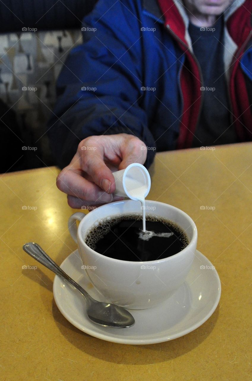 Coffee at the Diner