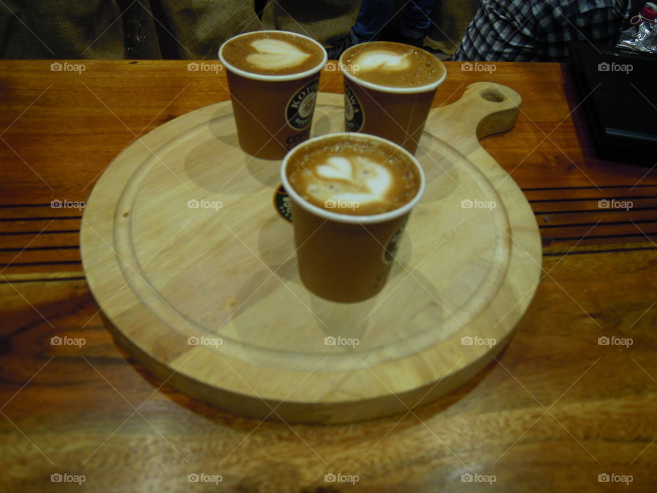 Coffee, Drink, Espresso, Cup, Table