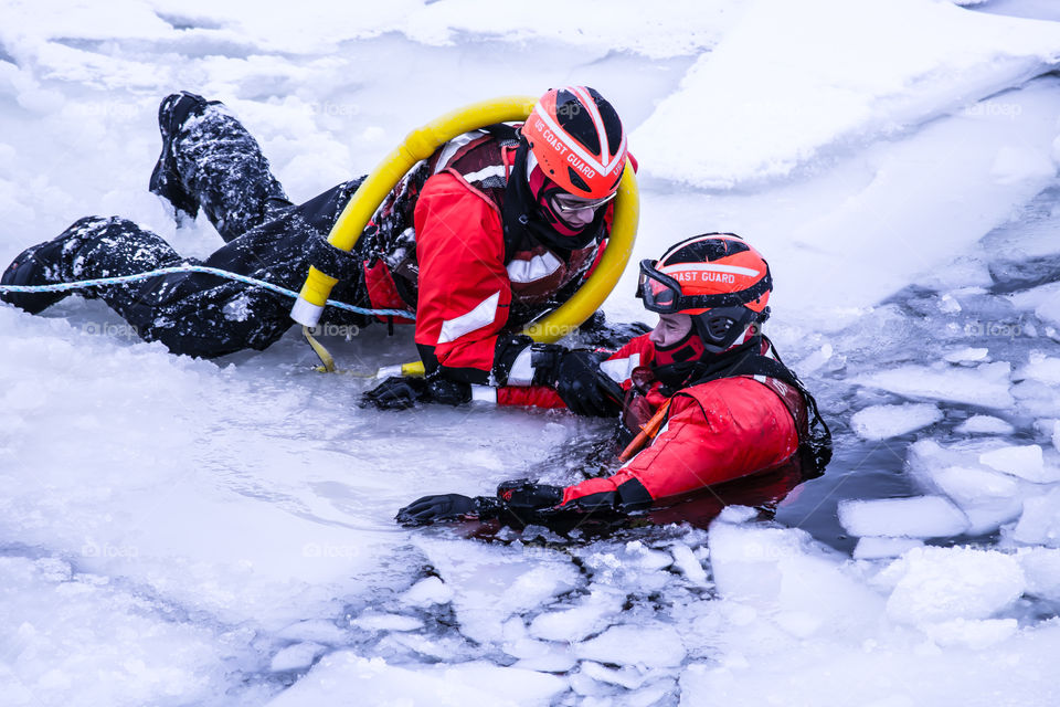 CG Ice Rescue Training
