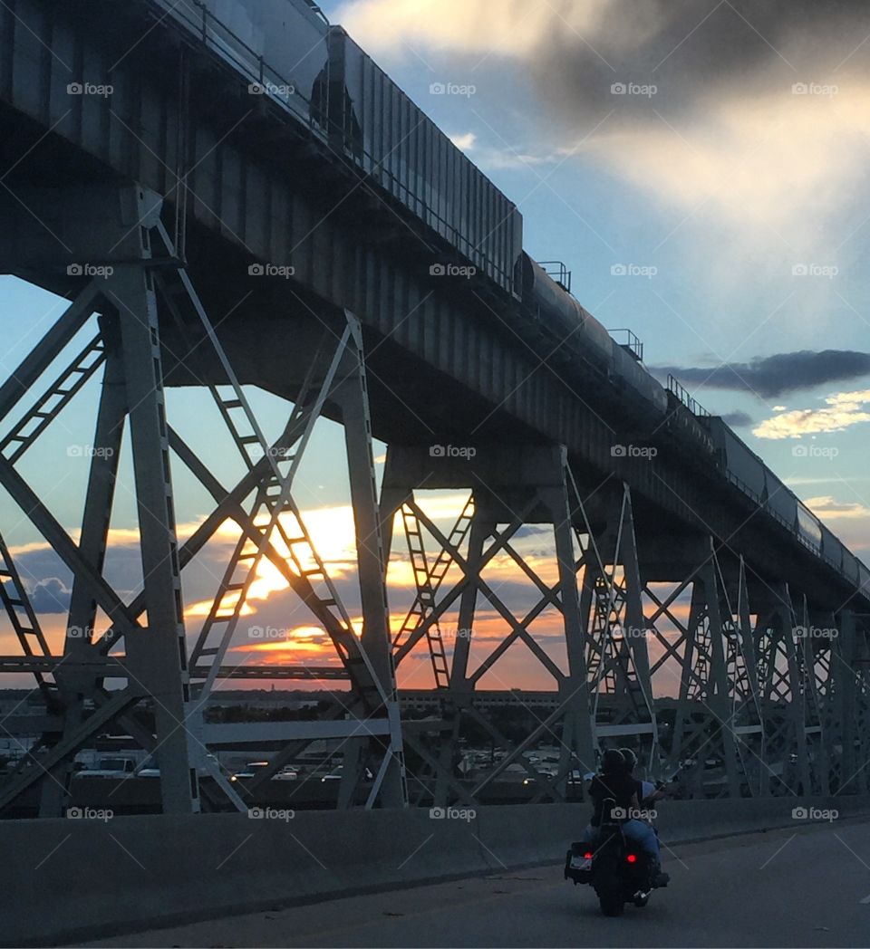 Riding into the Sunset 
