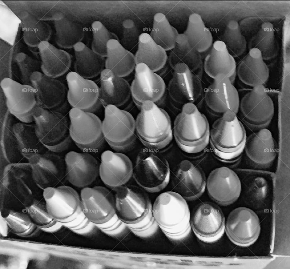 New box of crayons