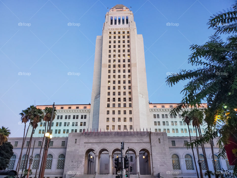 Los Angeles City Hall Front View
