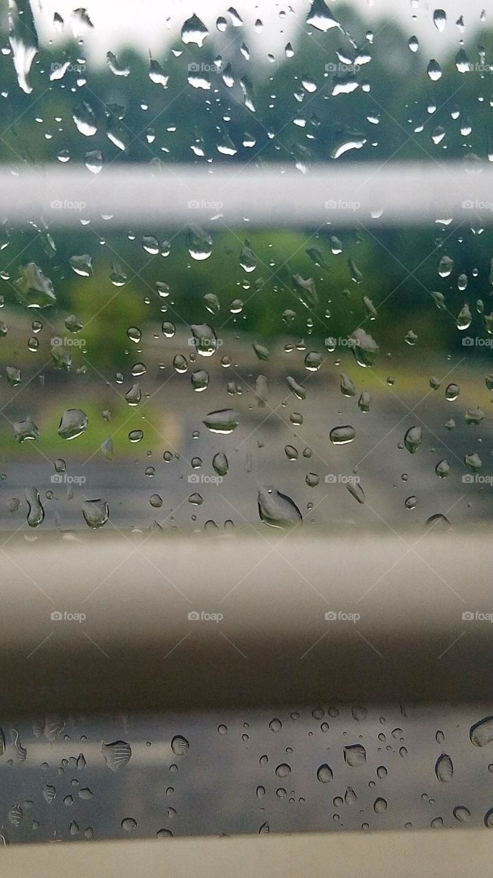 Rain Drops Water