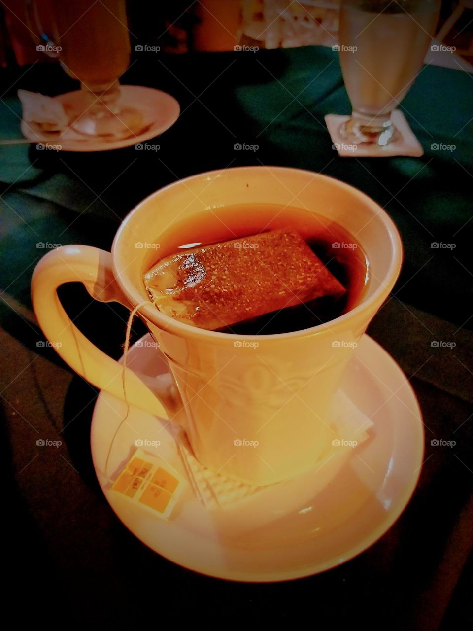 Fleur de Lys and tea