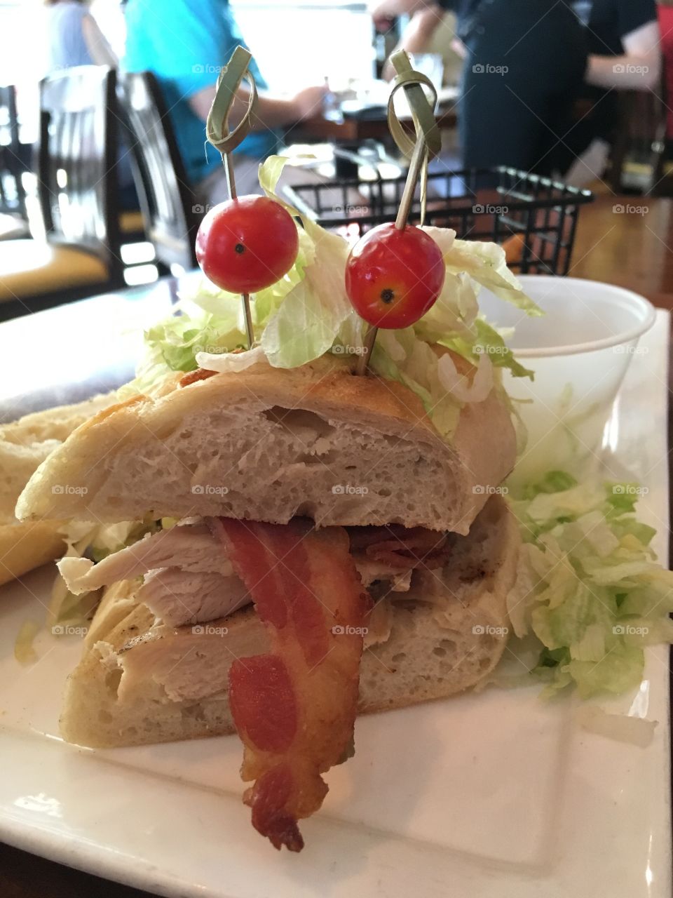 Let’s eat this sandwich face 