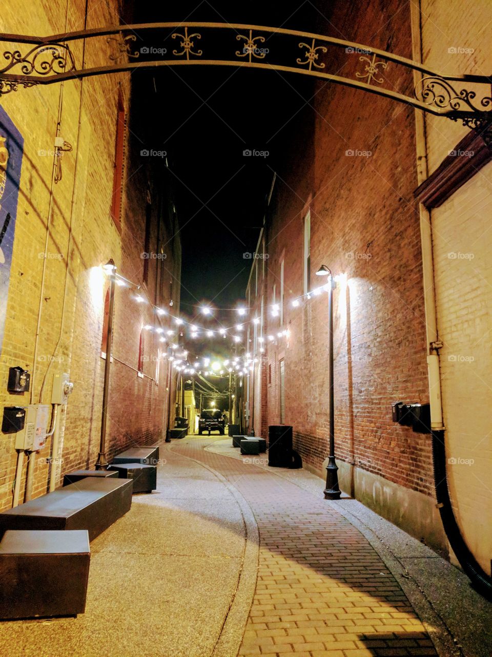 low light night scene