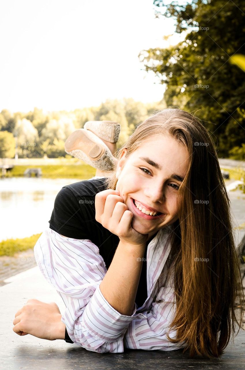 Portrait of a Ukrainian woman 