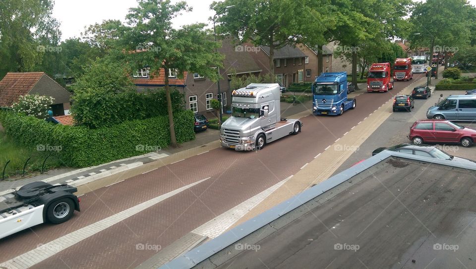 truck. monster truck event in Netherlands 