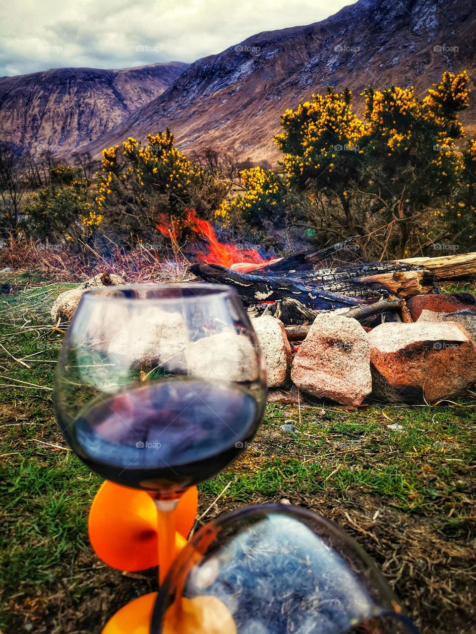 Scottish wild camping