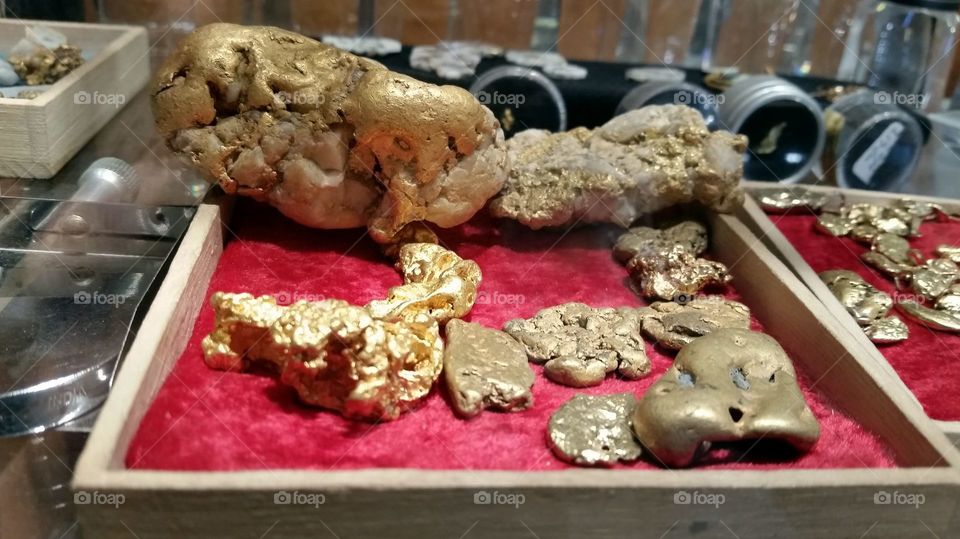 Gold nuggets