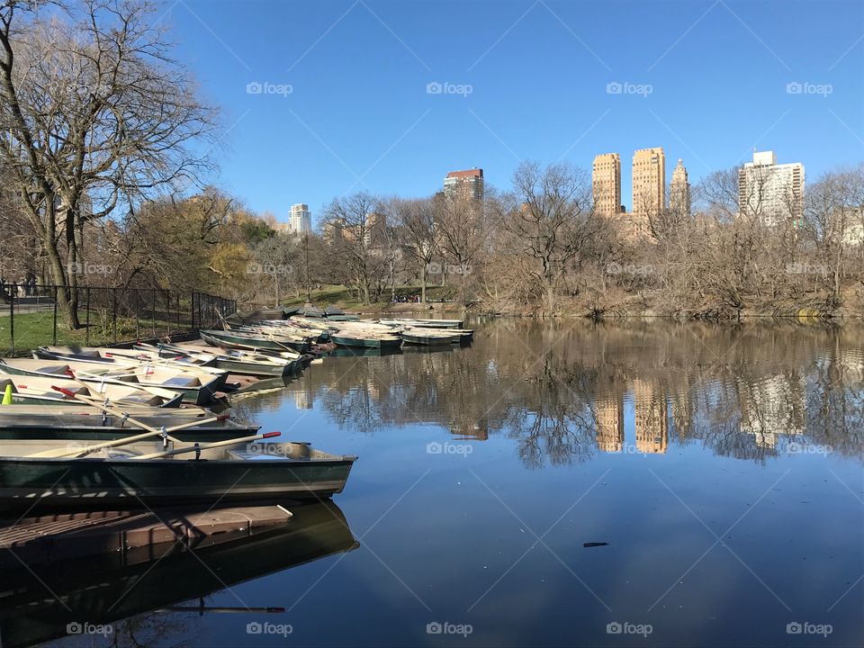 Boathouse in Central Park 