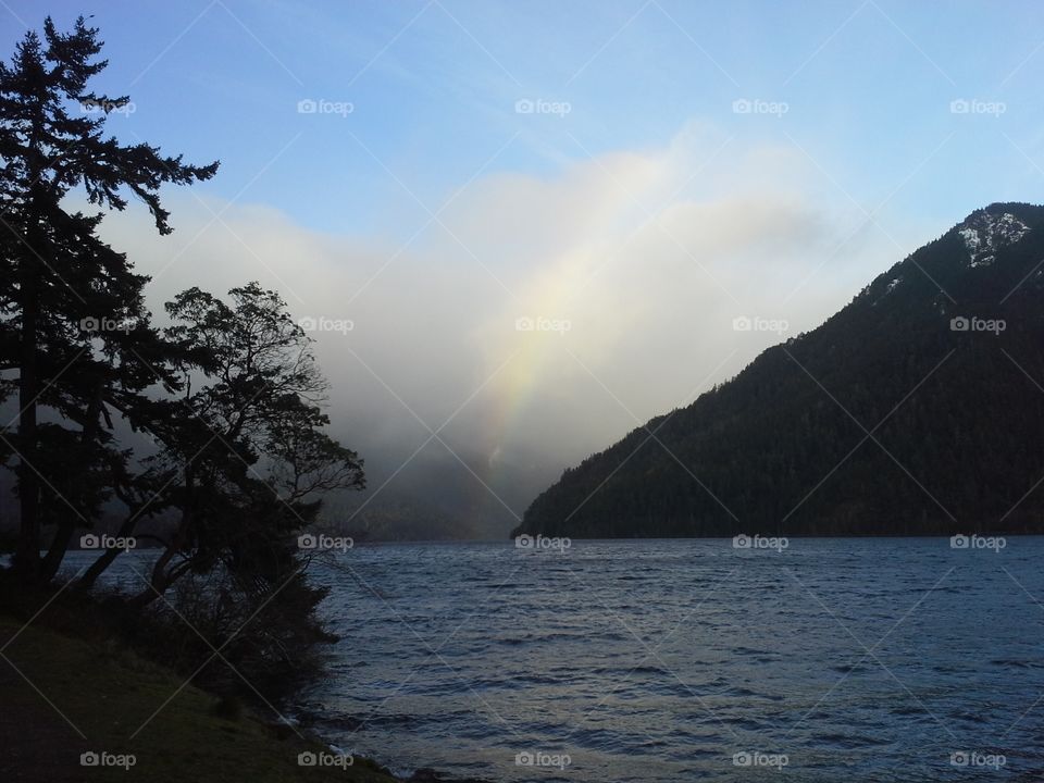 Cresent Lake Rainbow