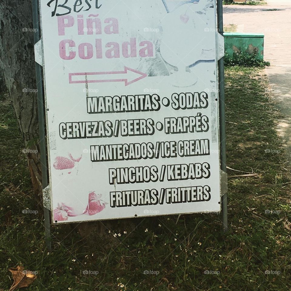 Comida de la playa 