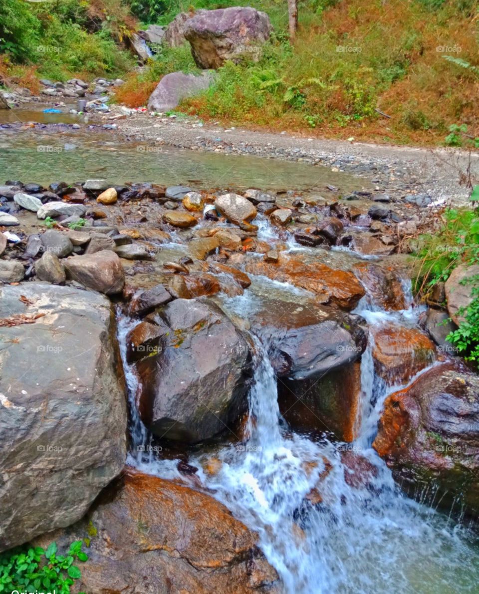 Direct water from Mountain so cold 😁❤️😍