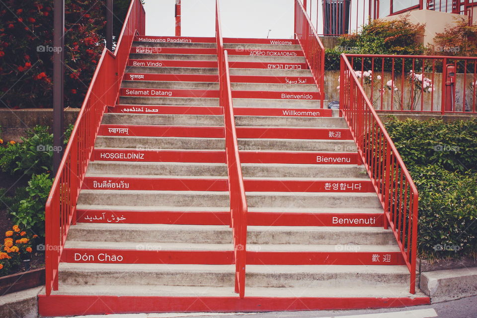Golden Gate stairs