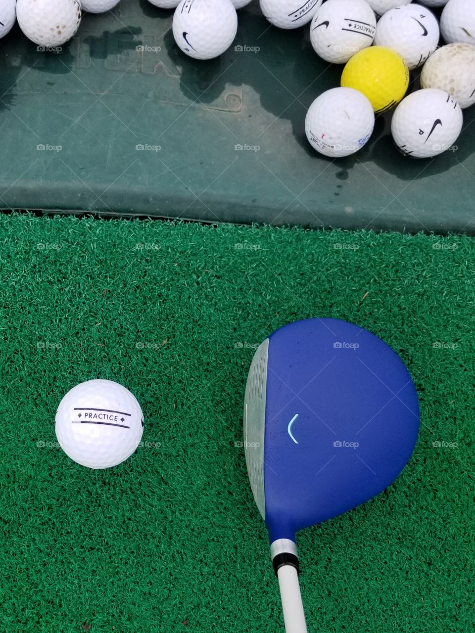 Practice makes perfect at the driving range